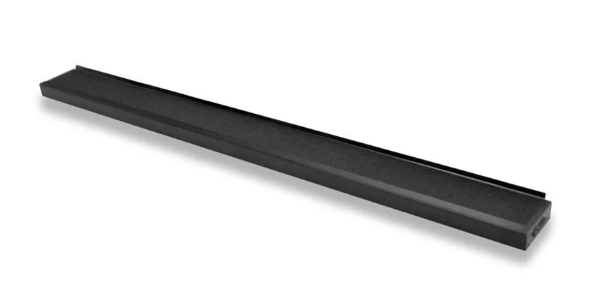 Romik ROB-T Running Boards; Black (20-26 6.6L Gas Sierra 2500 HD Crew Cab)
