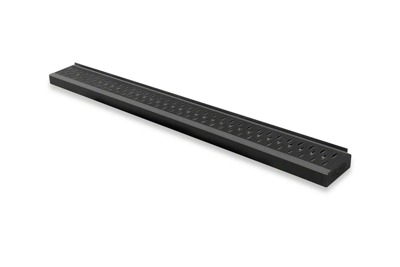 Romik RPD-T Running Boards; Black (20-26 Sierra 2500 HD Regular Cab)