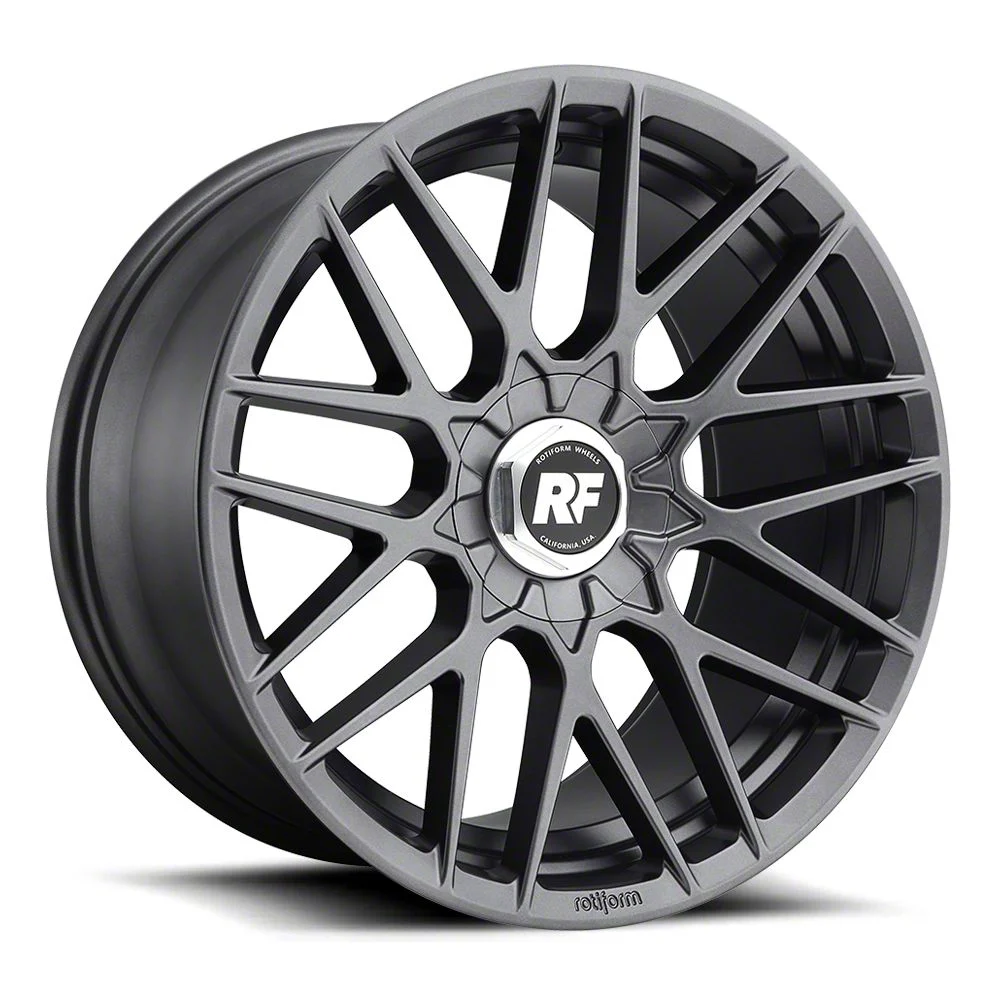 Rotiform RSE Matte Anthracite Wheel; 18x8.5; 45mm Offset (24-26 Mustang EcoBoost w/o Performance Pack)