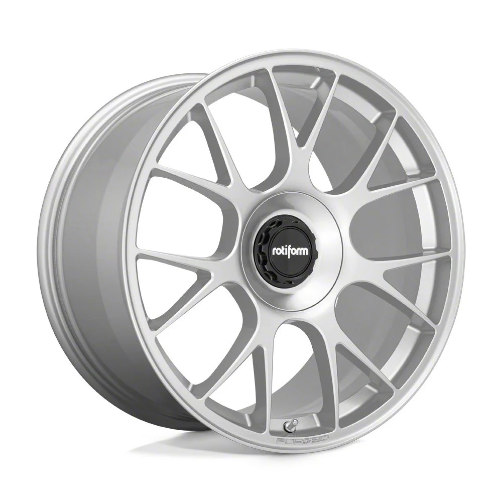 Rotiform TUF Gloss Silver Wheel; Rear Only; 20x10.5; 45mm Offset (24-26 Mustang)