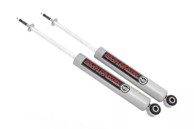 Rough Country Suspension Premium N3 Front Shocks for 2 to 4-Inch Lift (11-26 4WD F-250 Super Duty)