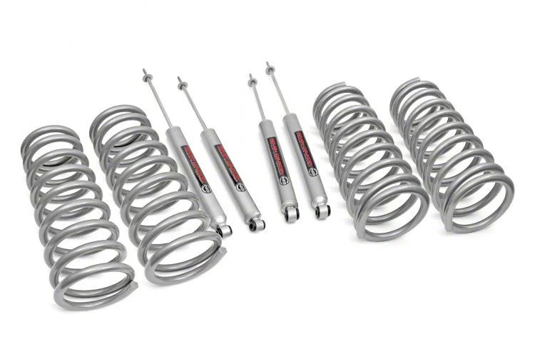 Rough Country Suspension 2.50-Inch Suspension Lift Kit with Premium N3 Shocks (14-18 5.7L, 6.4L RAM 2500 w/o Air Ride, Excluding Power Wagon)