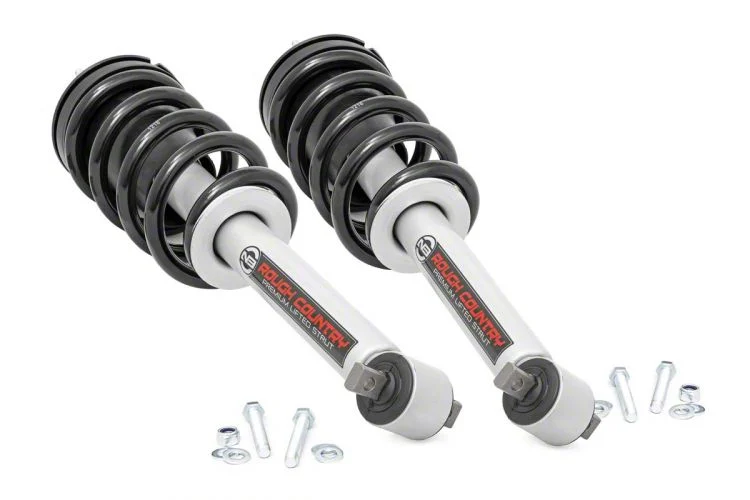 Rough Country Suspension N3 Loaded Front Struts for 5-Inch Lift (07-14 Tahoe)
