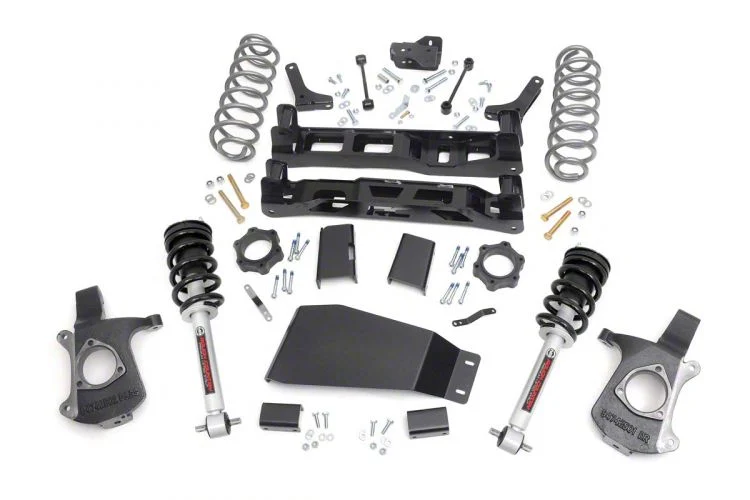 Rough Country Suspension 5-Inch Suspension Lift Kit with Lifted N3 Struts (07-14 2WD/4WD Tahoe w/o Auto Ride)