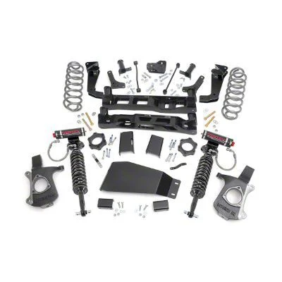 Rough Country Suspension 7.50-Inch Suspension Lift Kit with Vertex Adjustable Coil-Overs (07-14 2WD/4WD Yukon w/o Auto Ride)