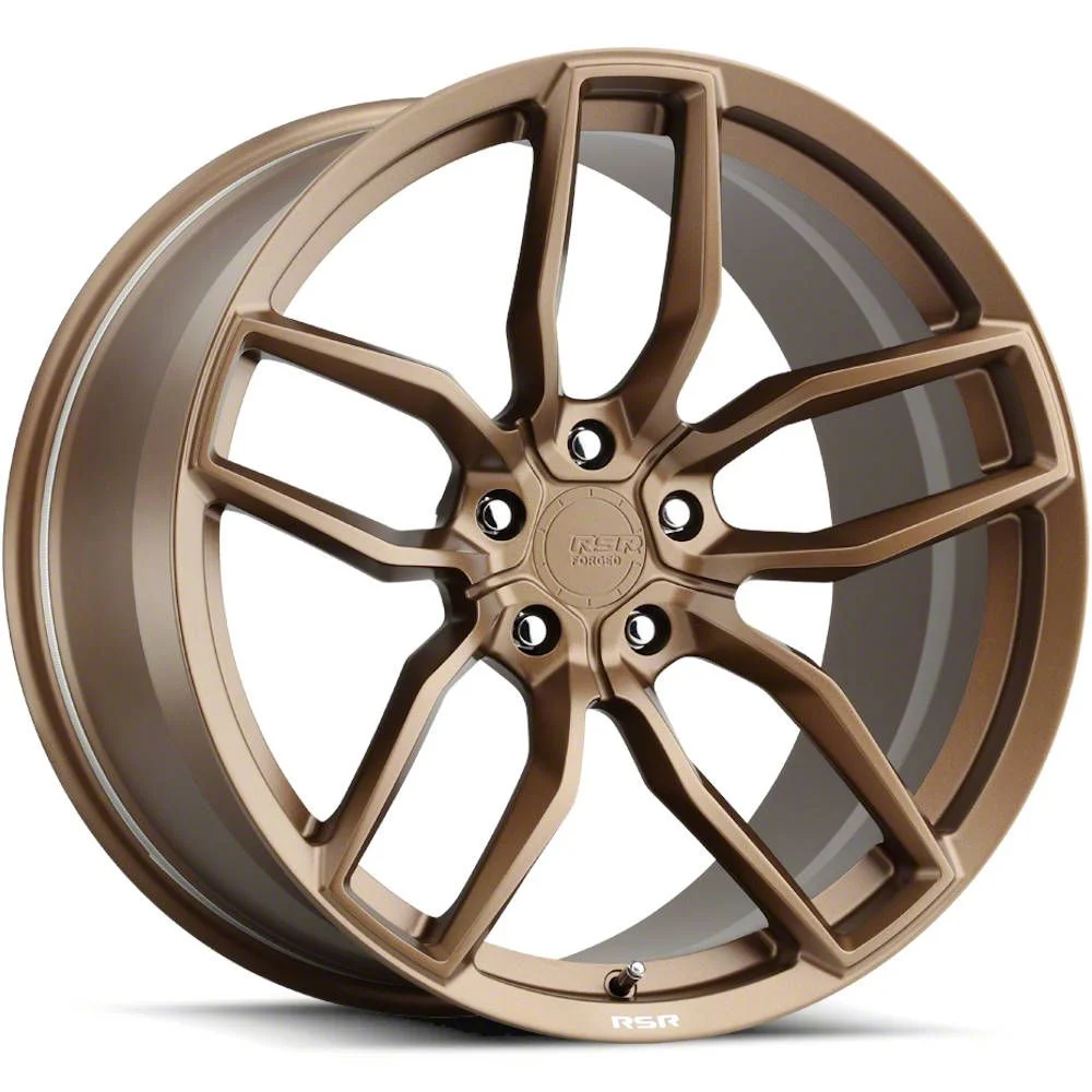 RSR R904 Bronze Wheel; 20x9.5; 18mm Offset (08-23 RWD Challenger, Excluding SRT Demon)