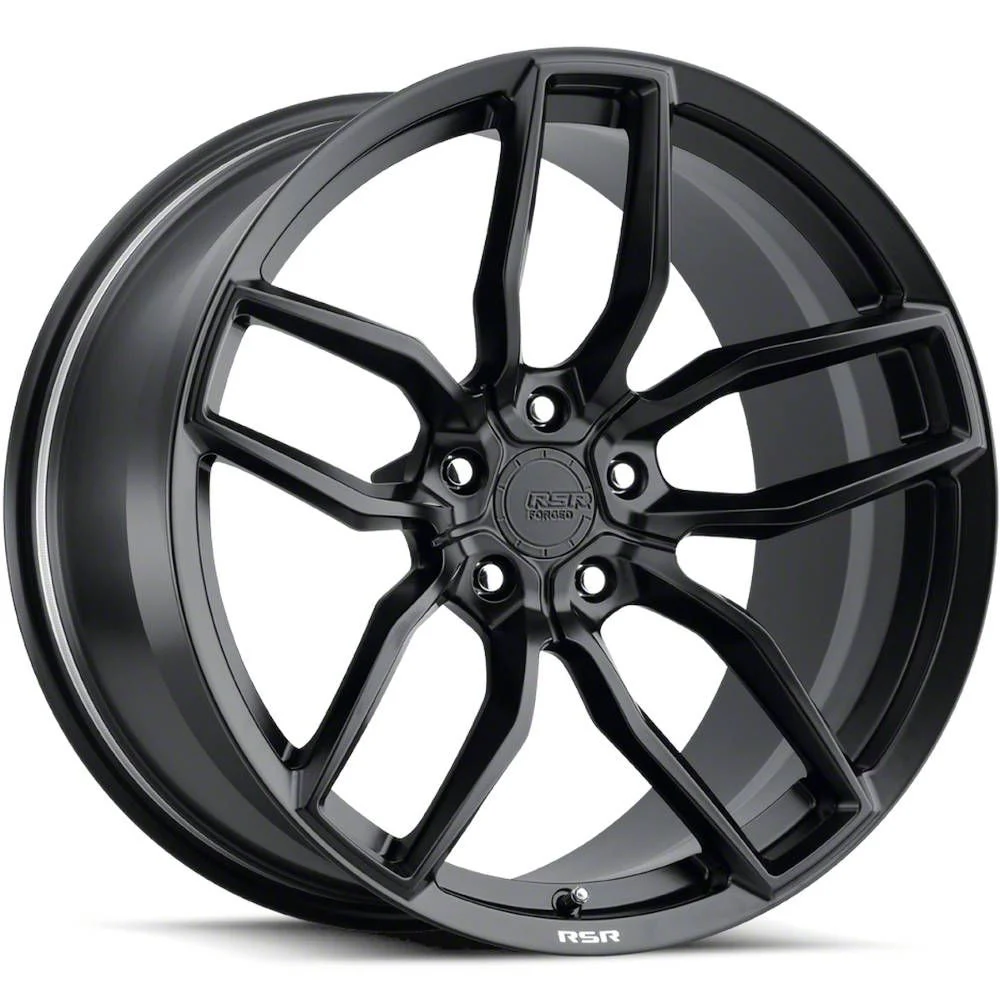 RSR R904 Satin Black Wheel; Rear Only; 20x11; 25mm Offset (11-23 RWD Charger)