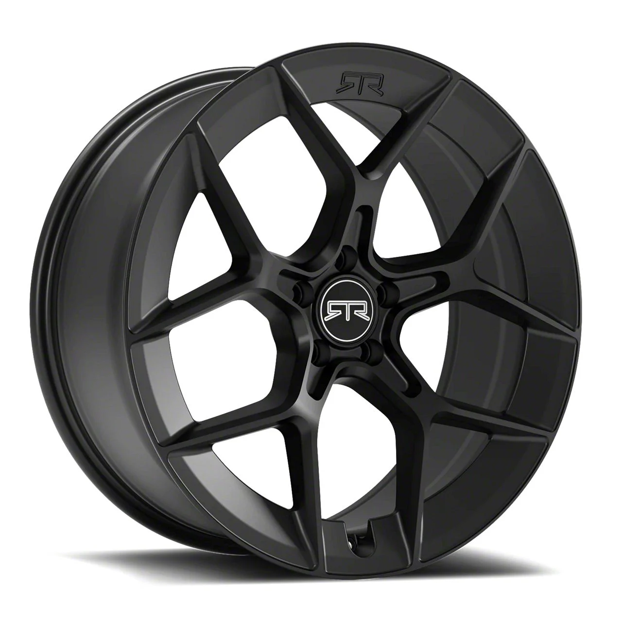 RTR Aero 5 Satin Black Wheel; 20x8.5; 30mm Offset (24-26 Mustang)
