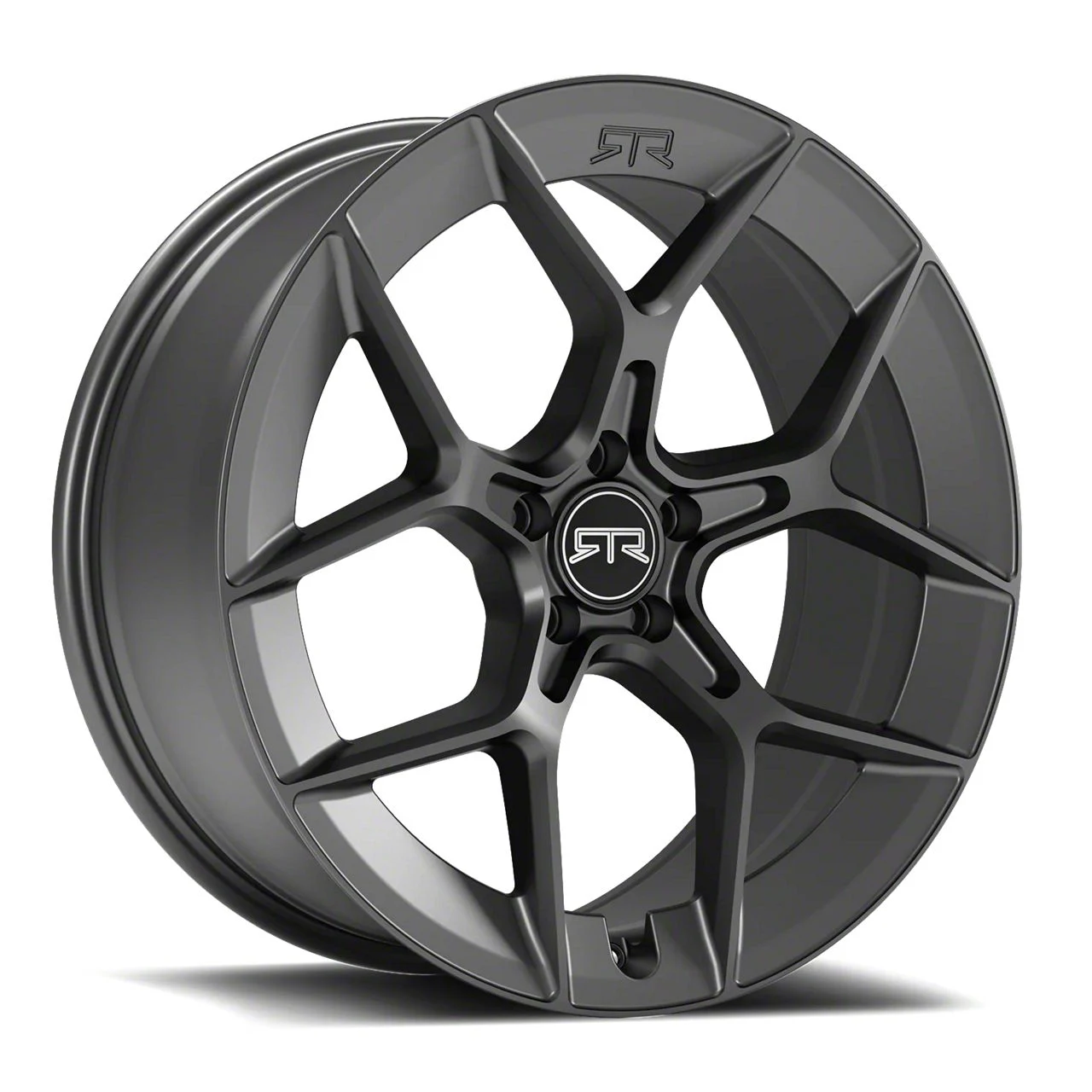 RTR Aero 5 Satin Charcoal Wheel; 20x8.5; 30mm Offset (24-26 Mustang)