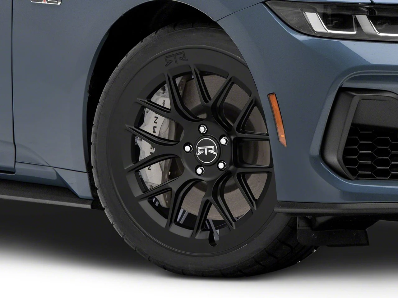 RTR Aero 7 Satin Charcoal Wheel; 20x9.5; 33mm Offset (24-26 Mustang)