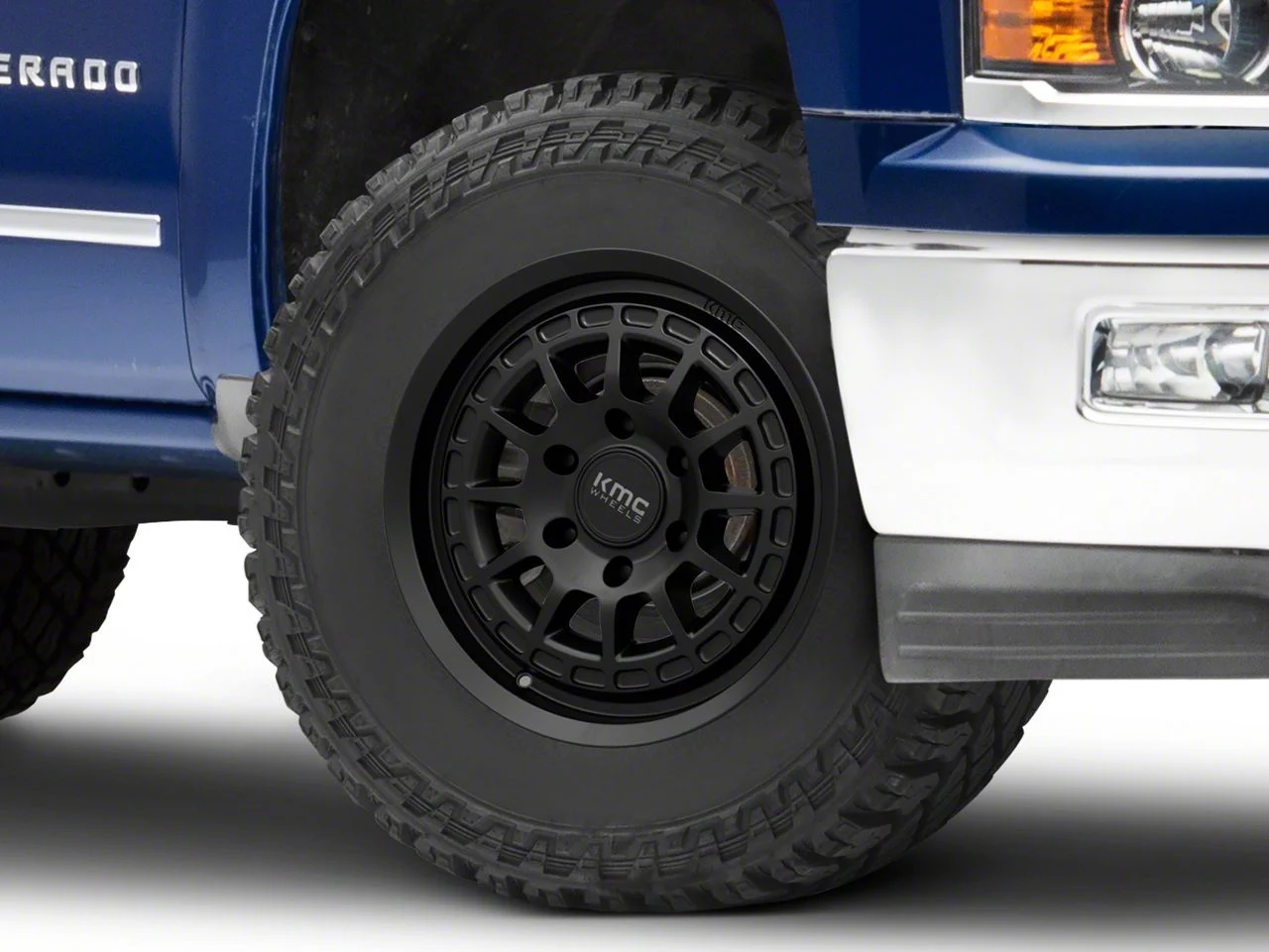 RTX Offroad Wheels Canyon Satin Black 6-Lug Wheel; 18x9; 10mm Offset (14-18 Silverado 1500)