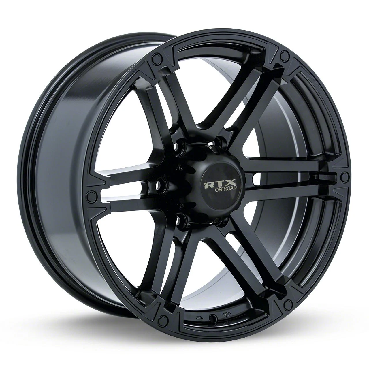 RTX Offroad Wheels Slate Satin Black 6-Lug Wheel; 20x9; 20mm Offset (15-20 Yukon)