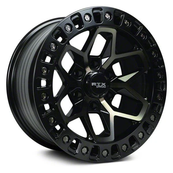 RTX Offroad Wheels Zion Satin Black Tinted Bronze 6-Lug Wheel; 18x9; 0mm Offset (15-20 Yukon)
