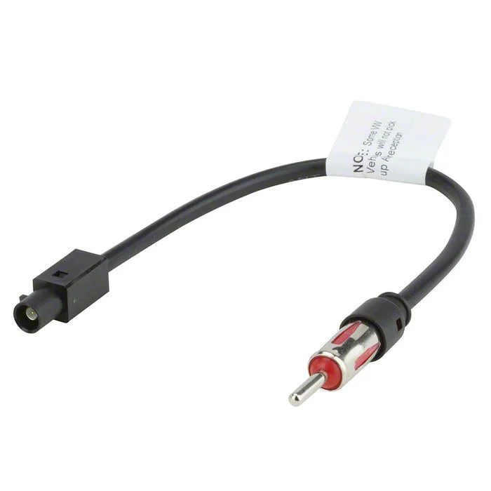 Scosche Aftermarket Antenna Male to Factory Radio Female Antenna Adapter (12-13 Sierra 3500 HD w/ Navigation; 14-18 Sierra 3500 HD)