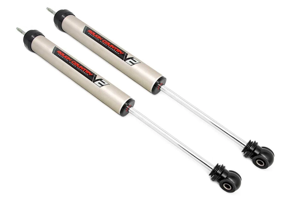 V2 Front Shocks | 5.5-7" | Chevrolet Silverado/GMC Sierra 2500HD | 2001-2010 | Rough Country | 760761_D