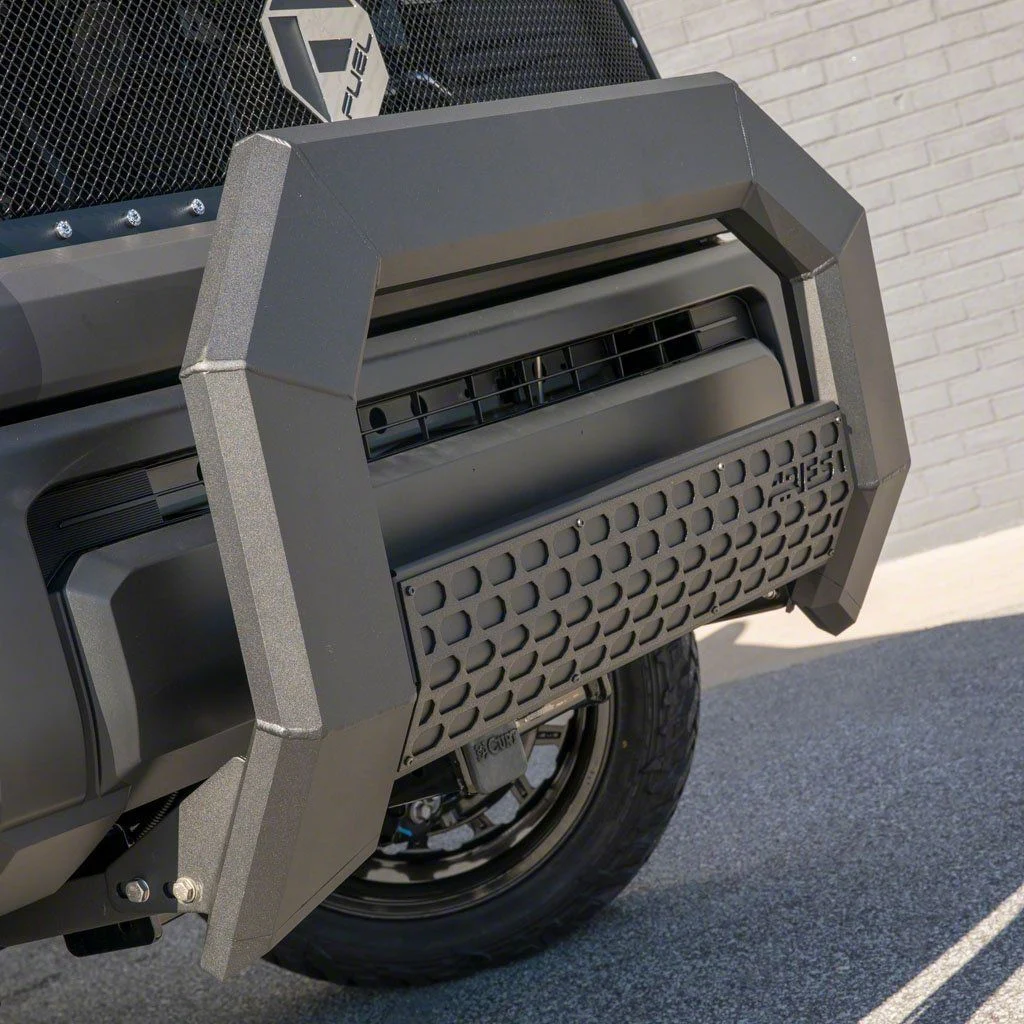 5.50-Inch AdvantEDGE Bull Bar; Carbide Black (09-19 Sierra 2500 HD)