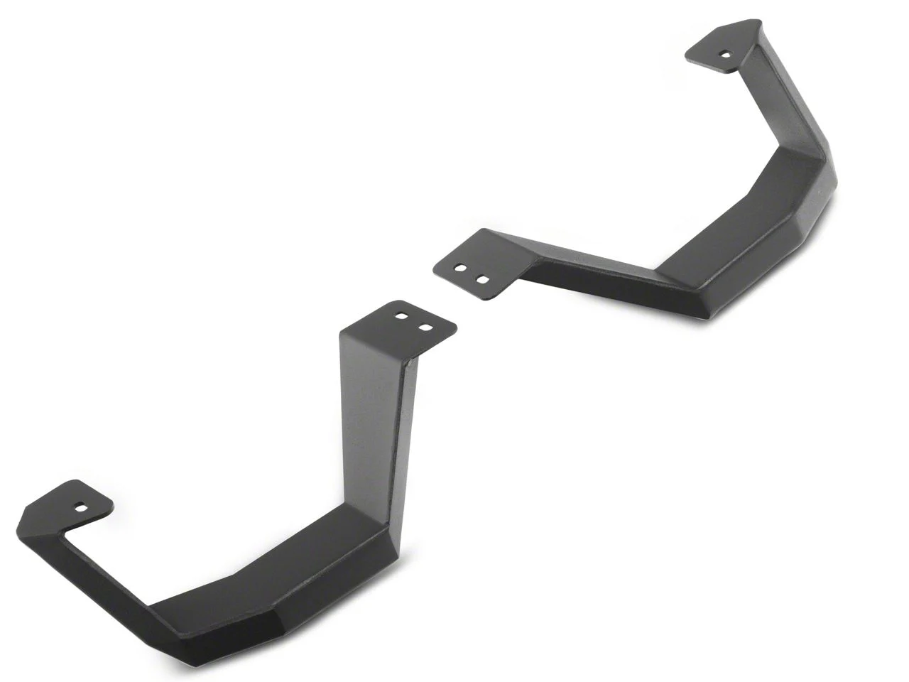 Go Rhino Drop Steps for RB Running Boards; Textured Black (15-19 Sierra 3500 HD)