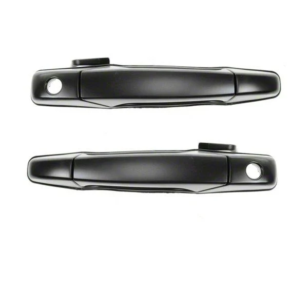 Exterior Door Handles; Front; Paint to Match Black (07-13 Sierra 3500 HD)