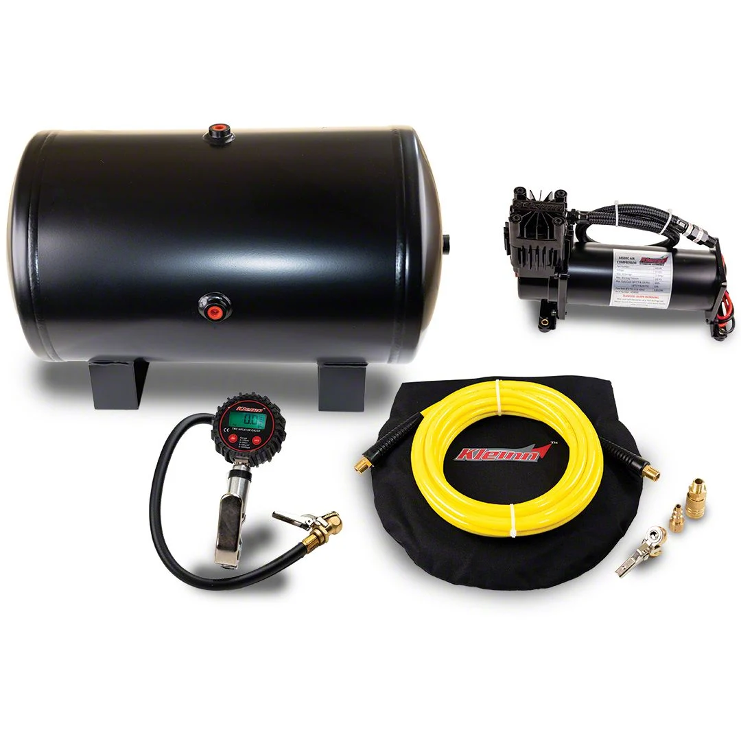 Kleinn Super Heavy Duty OnBoard Air System; 150 PSI (Universal; Some Adaptation May Be Required)