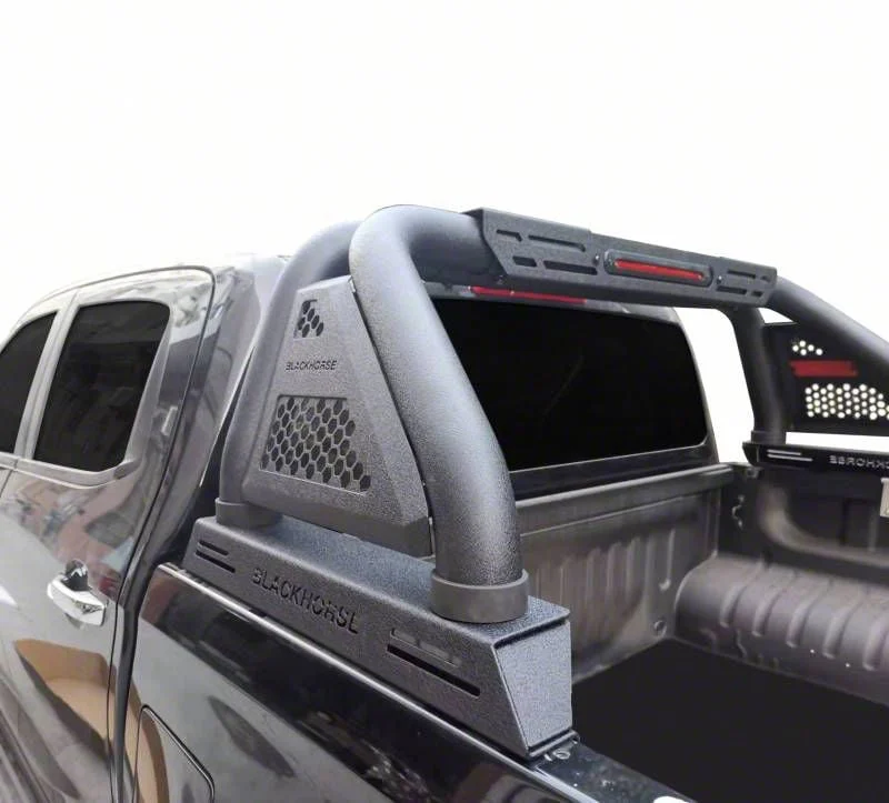 Classic Pro Roll Bar; Black (07-26 Silverado 2500 HD)