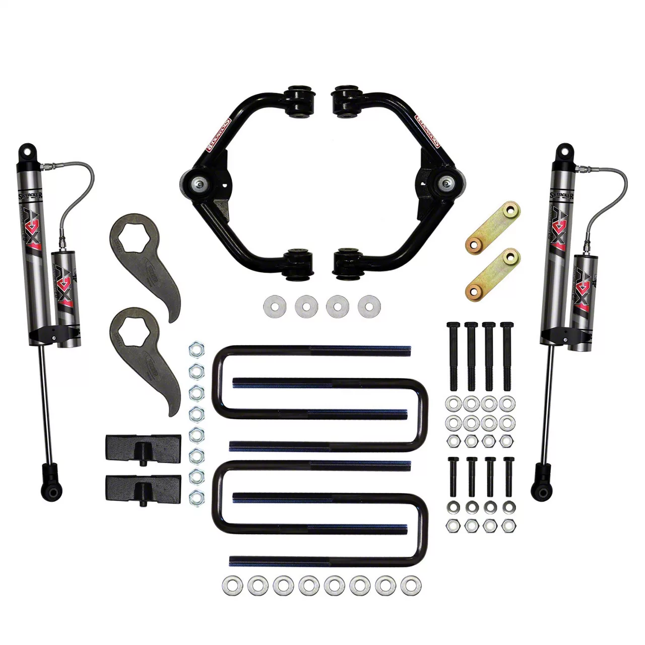 SkyJacker 3 to 3.50-Inch Suspension Lift Kit With ADX 2.0 Remote Reservoir Shocks. (20-26 Silverado 2500 HD w/o MagneRide)