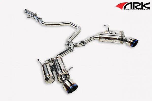 2003-2008 Hyundai Tiburon DT-S Exhaust System w/ Burnt Tips | ARK - SM0700-0103D