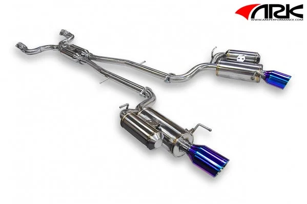 2007-2013 Infiniti G35 / G37 Sedan GRiP Exhaust System w/ Tecno Tips | ARK - SM1103-0307G