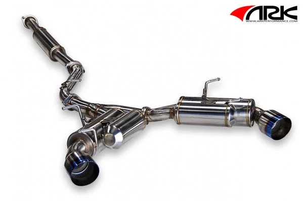 2013-2020 Scion FR-S / Subaru BRZ GRiP Exhaust System w/ Burnt Tips | ARK - SM1202-0213G