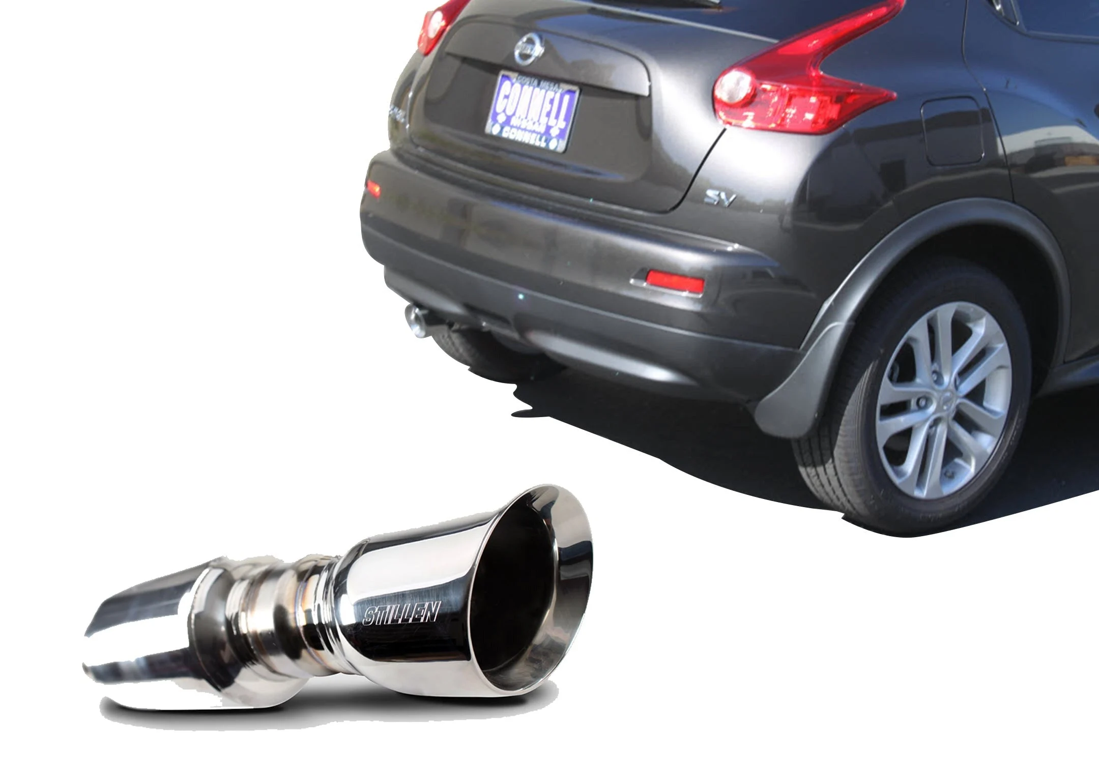 2011-2017 Nissan Juke FWD - STILLEN Stainless Steel Axle-Back Exhaust System - 508195