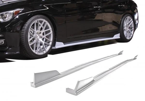 2014-2017 Infiniti Q50 - STILLEN Side Skirts [Unpainted] - KB11228