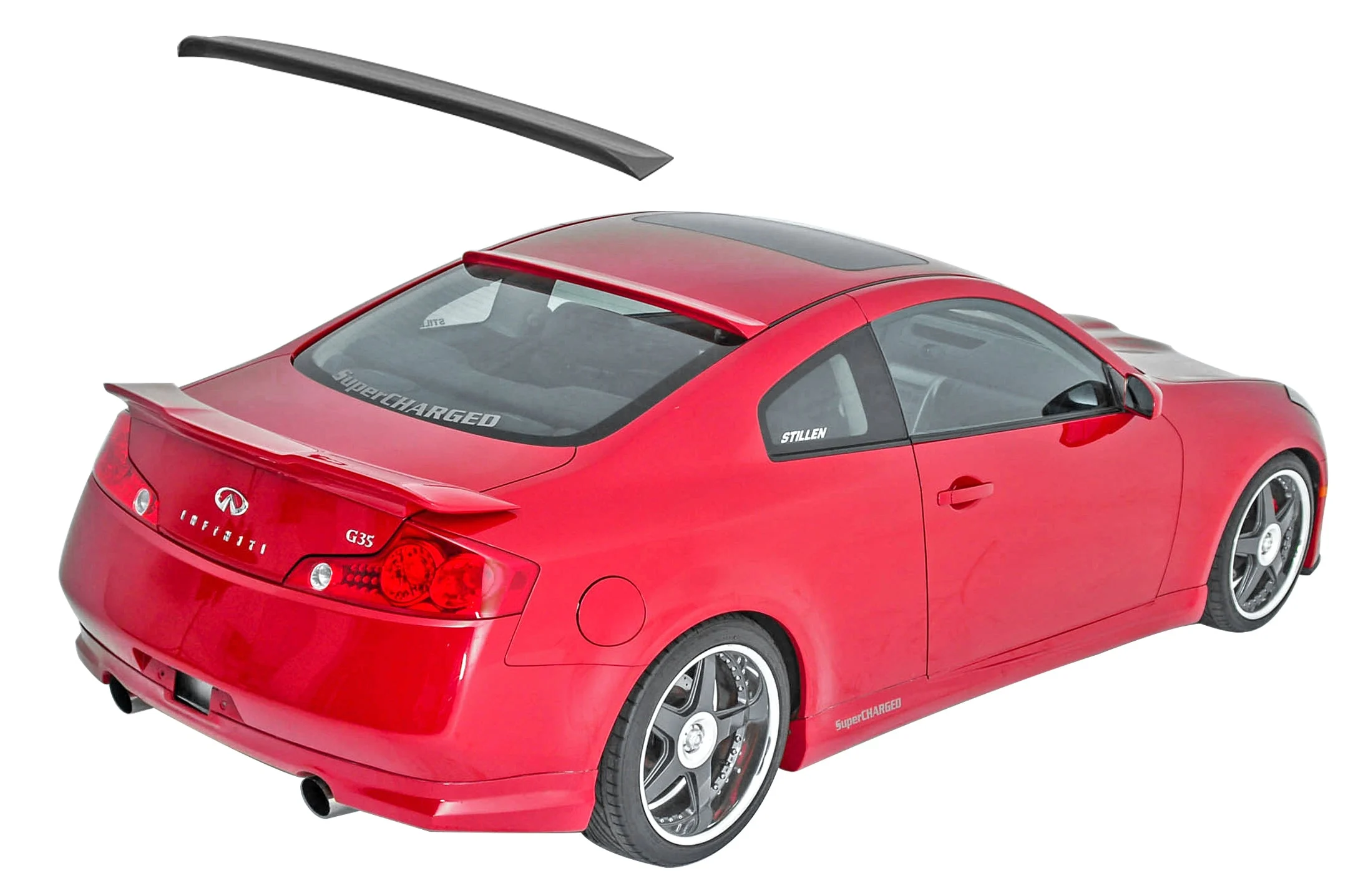 2003-2007 Infiniti G35 Coupe - STILLEN Roof Spoiler - 1036050