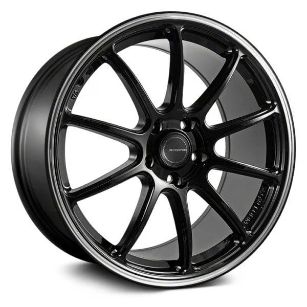 Superspeed Wheels RF03RR Gloss Black Machined Wheel; 18x8.5; 45mm Offset (24-26 Mustang)