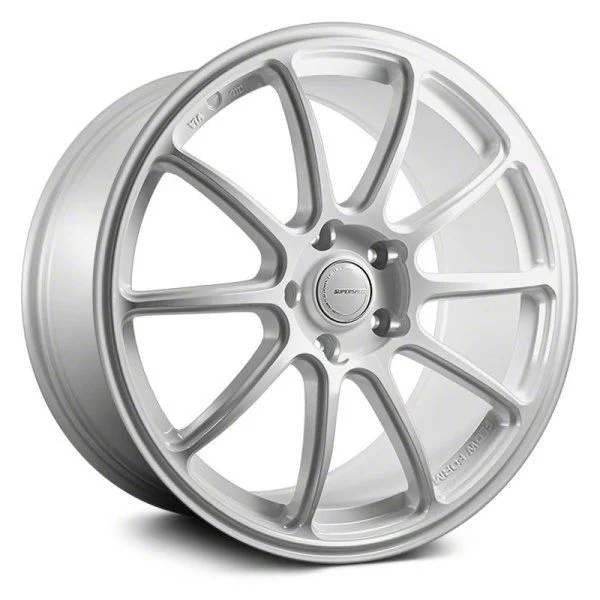 Superspeed Wheels RF03RR Speed White Wheel; 18x8.5; 35mm Offset (24-26 Mustang EcoBoost w/o Performance Pack)
