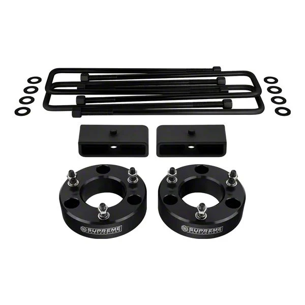 Supreme Suspensions 2-Inch Front / 1-Inch Rear Pro Billet Suspension Lift Kit (19-26 Sierra 1500, Excluding AT4 & Denali)