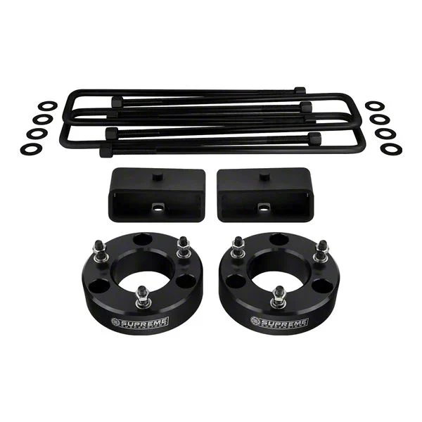 Supreme Suspensions 2.50-Inch Front / 2-Inch Rear Pro Billet Suspension Lift Kit (19-26 Sierra 1500, Excluding AT4 & Denali)