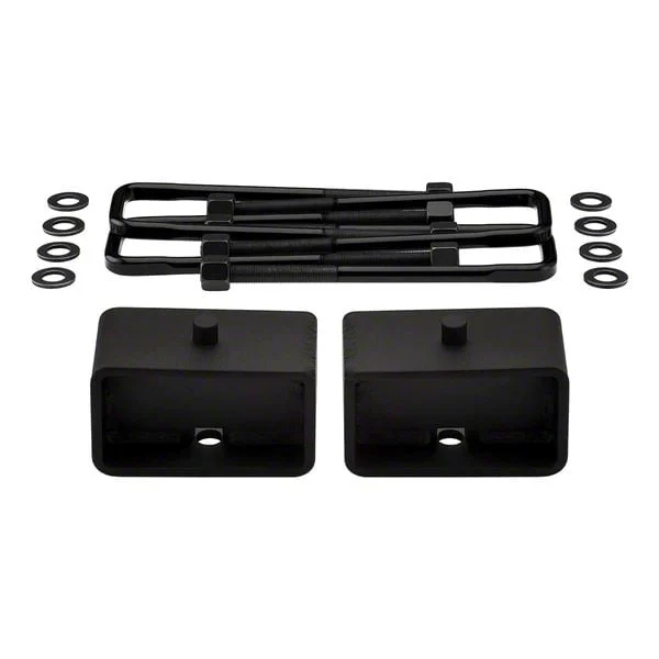 Supreme Suspensions 3-Inch Rear Lift Blocks (20-26 Sierra 3500 HD w/ Factory Overload Springs)