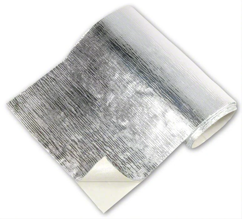 Thermo Tec Adhesive Backed Heat Barrier; 12-Inch x 12-Inch (Universal; Some Adaptation May Be Required)