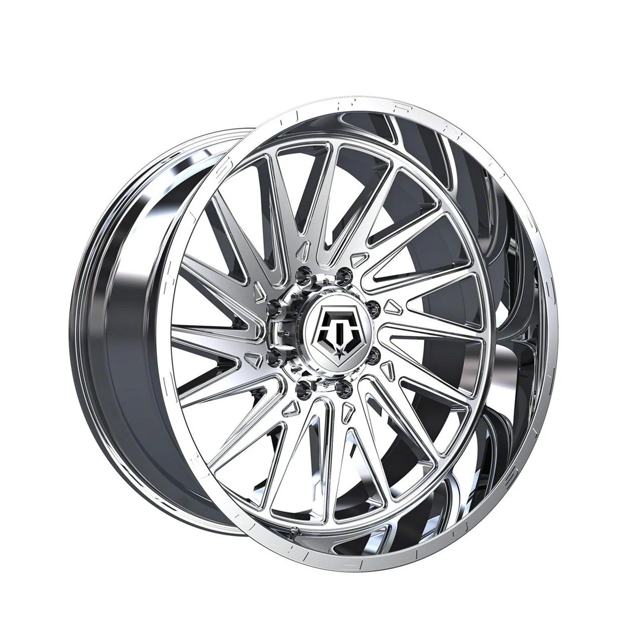 TIS 547C Chrome 8-Lug Wheel; 22x10; 10mm Offset (11-16 F-250 Super Duty)