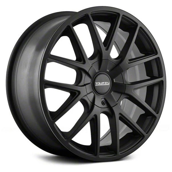 Touren TR60 Full Matte Black Wheel; 19x8.5; 40mm Offset (24-26 Mustang EcoBoost w/o Performance Pack)