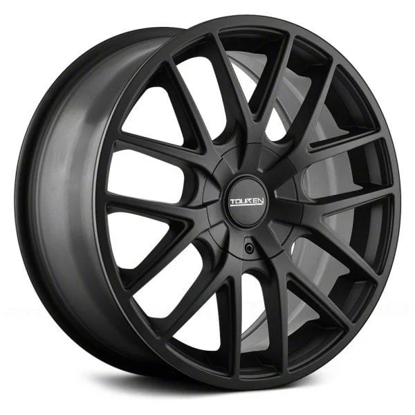 Touren TR60 Full Matte Black Wheel; 20x8.5; 20mm Offset (24-26 Mustang)