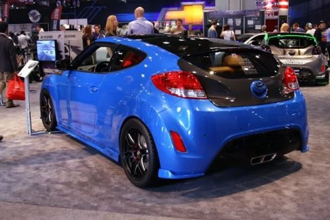 2012-2013 Hyundai Veloster OEM Style Carbon Fiber Hatch