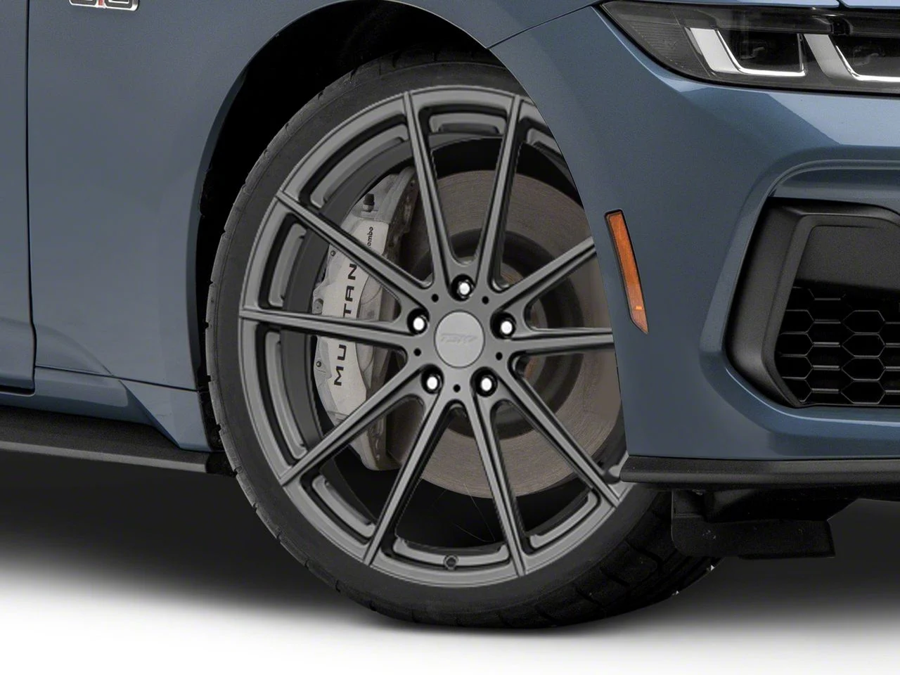 TSW Bathurst Gloss Gunmetal Wheel; 20x9.5; 35mm Offset (24-26 Mustang)