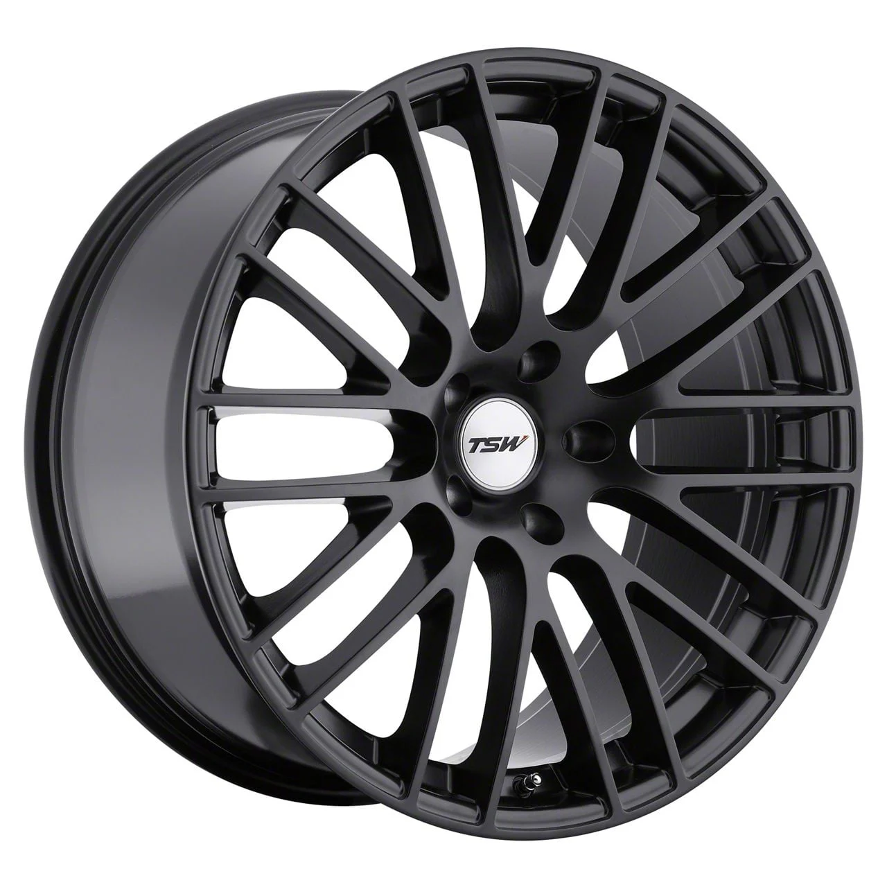 TSW Max Matte Black Wheel; 20x9; 30mm Offset (24-26 Mustang)