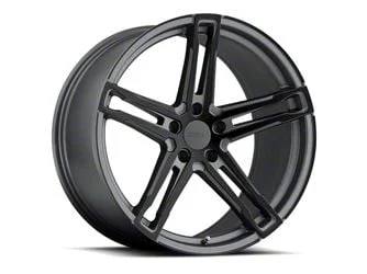 TSW Mechanica Matte Gunmetal Wheel; 20x8.5; 40mm Offset (24-26 Mustang EcoBoost w/o Performance Pack)