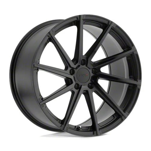 TSW Watkins Double Black Wheel; Left Directional; 20x9; 20mm Offset (24-26 Mustang)