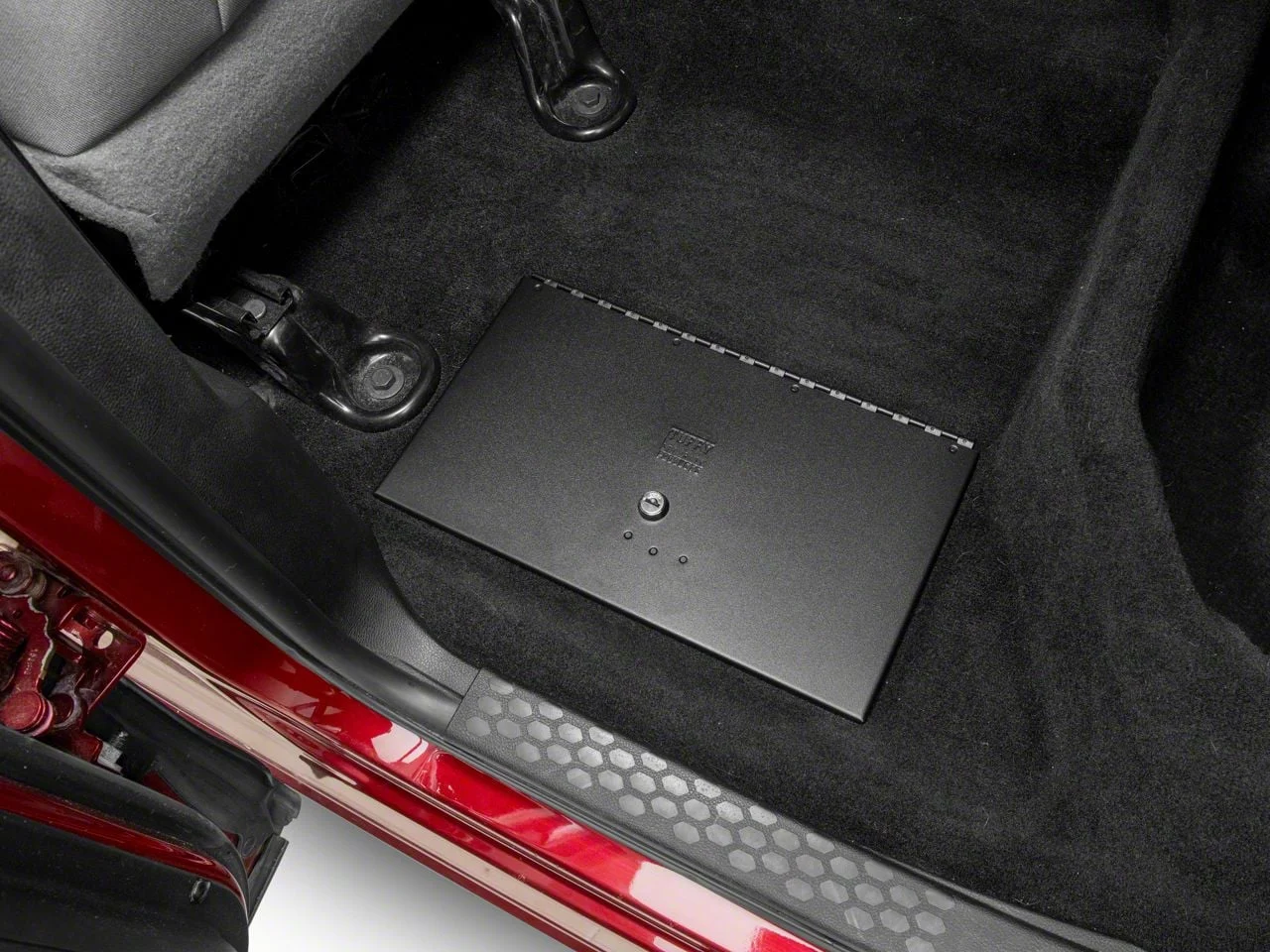 Tuffy Security Products In-Floor Storage Security Lid with Keyed Lock (10-26 RAM 2500 Crew Cab)