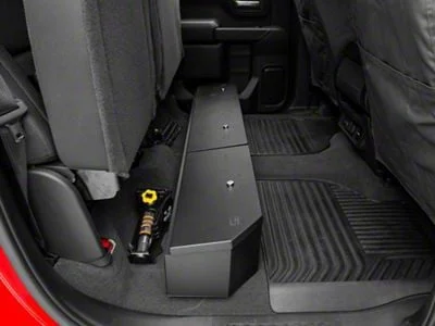 Tuffy Security Products Underseat Lockbox with Keyed Lock (20-26 Sierra 2500 HD Double Cab, Crew Cab)
