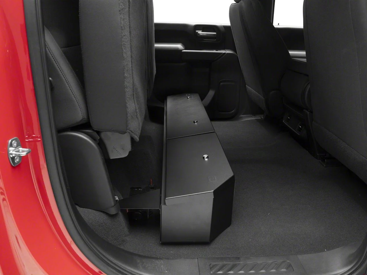 Tuffy Security Products Underseat Lockbox with Keyed Lock (20-26 Silverado 2500 HD Double Cab, Crew Cab)