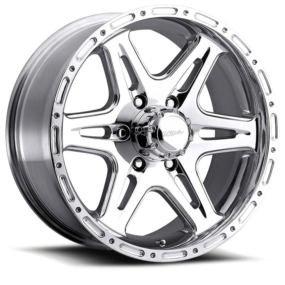 Ultra Wheels Badlands Polished 6-Lug Wheel; 18x9; 12mm Offset (07-14 Tahoe)