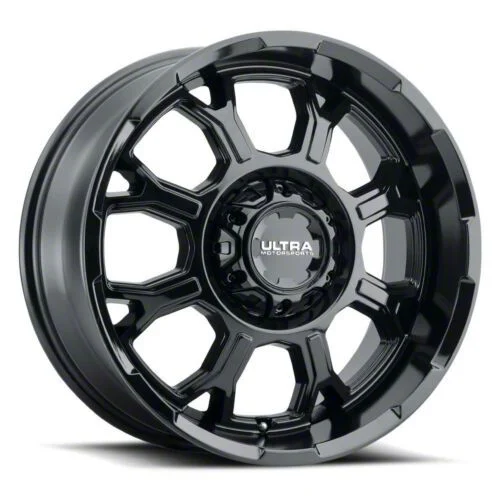 Ultra Wheels Commander Gloss Black 6-Lug Wheel; 20x10; -19mm Offset (07-14 Tahoe)